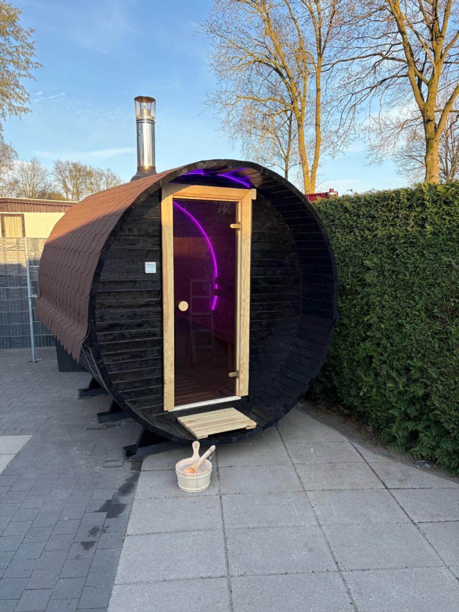 Luxe Gerenoveerde L-Chalet Putten Exterior foto